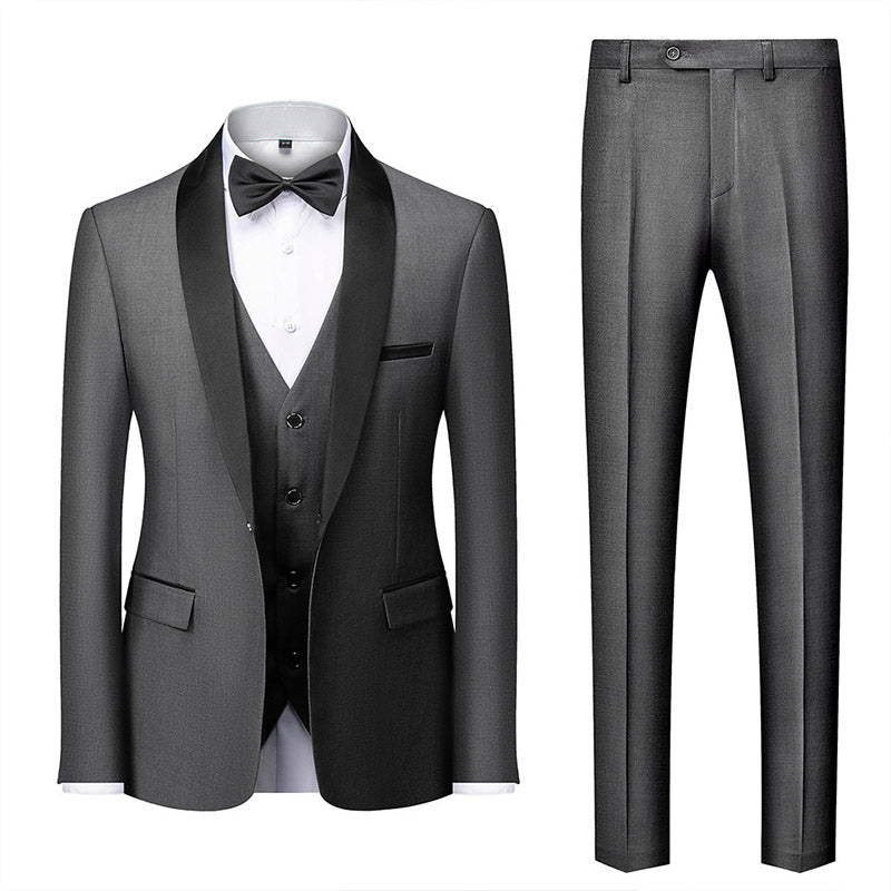 dark grey tuxedo - 2