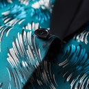 dark teal tuxedo details