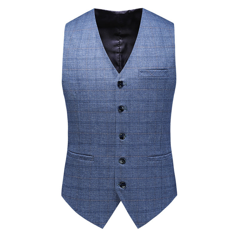 Greyish Blue Suit vest