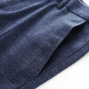 greyish blue suit pant