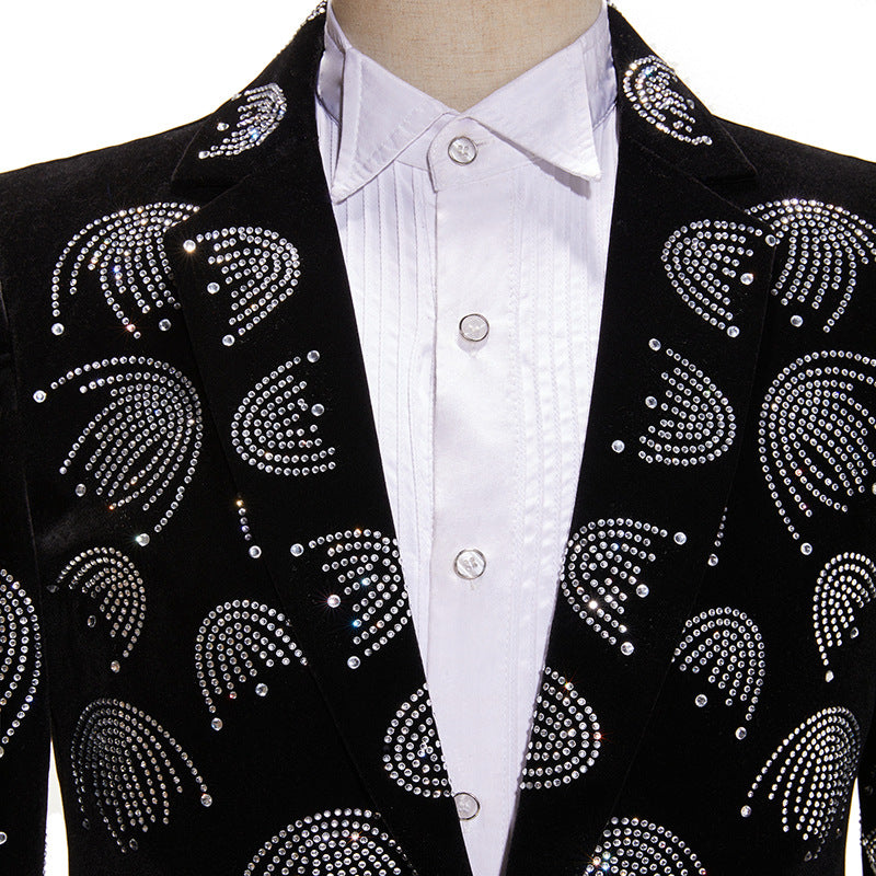 Black Tuxedo Jacket details