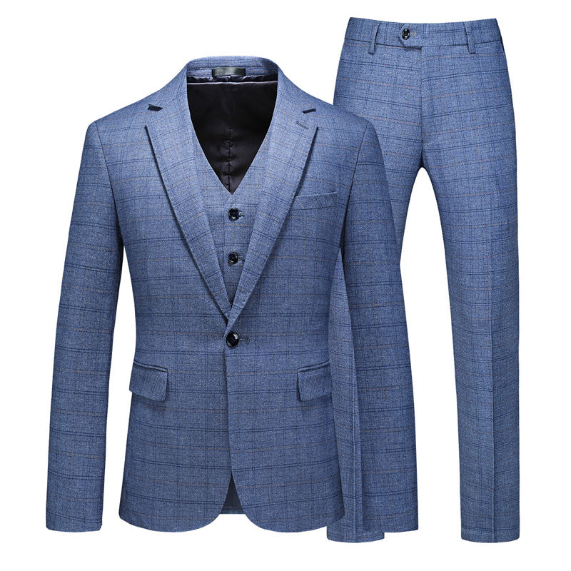 Greyish Blue Suit