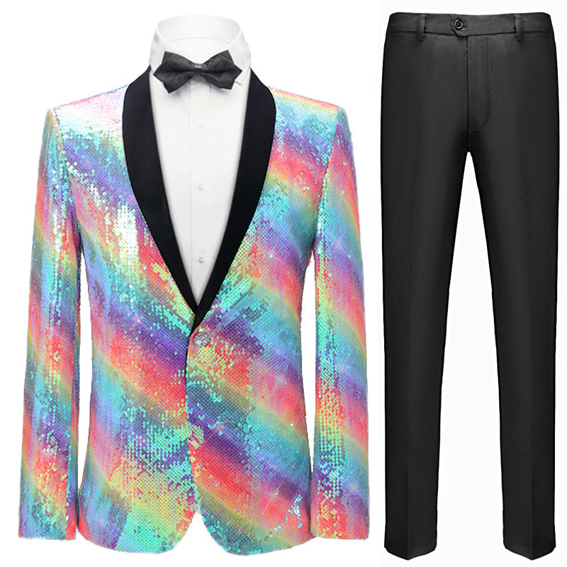rainbow tuxedo