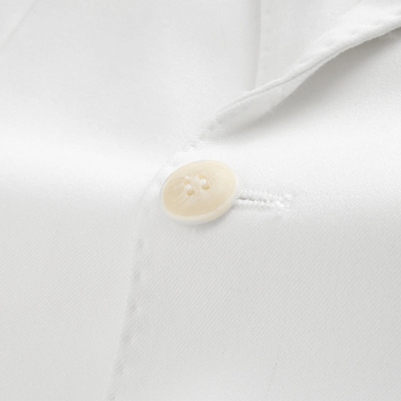 White Wedding Suit details