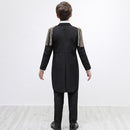 Boy's 3-Piece Suit Classic Swallow Black