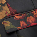 Red Rose Black Dinner Jacket details