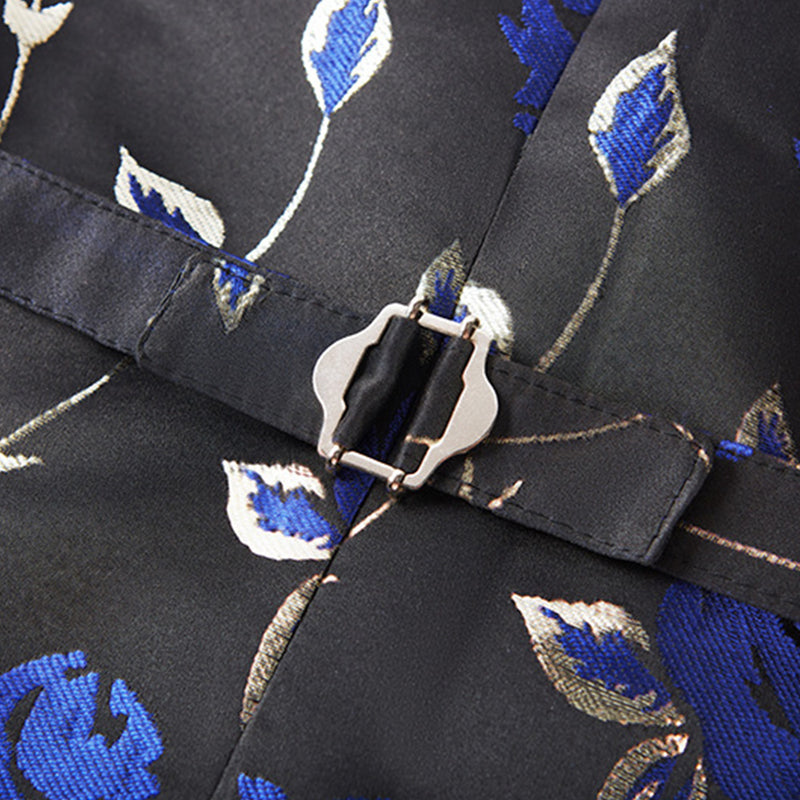 Men's 3-piece Tuxedo Suit Shawl Collar Embroidery