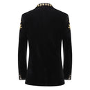 Velvet Black Dinner Jacket back