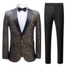 Leopard Black Dinner Jacket 
