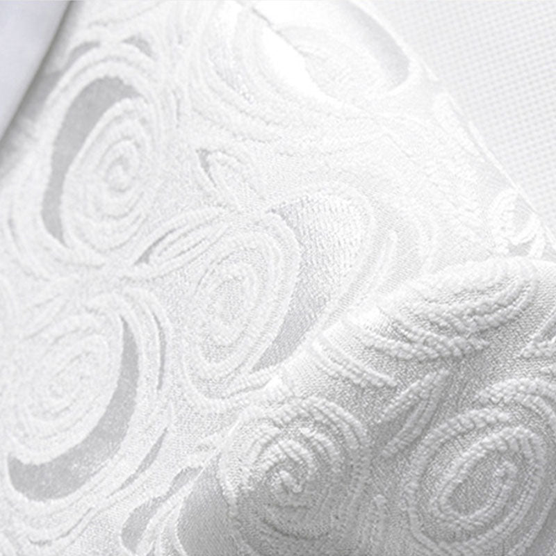 Men's 3-Piece Embroidery Wedding Suits - Groom Tuxedo (2 Colors)