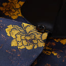 Navy Blue Tuxedo Jacket details - 1