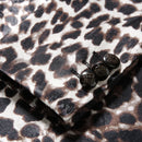 Leopard Print Black Blazer details - 4