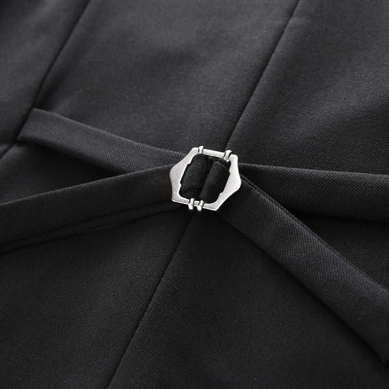 Black Business Suit details - 1