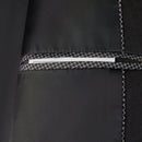 Blazer homme brodé de sequins violet foncé et noir