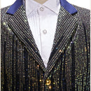 Navy Blue Dinner Jacket details