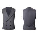 men grey suits vest