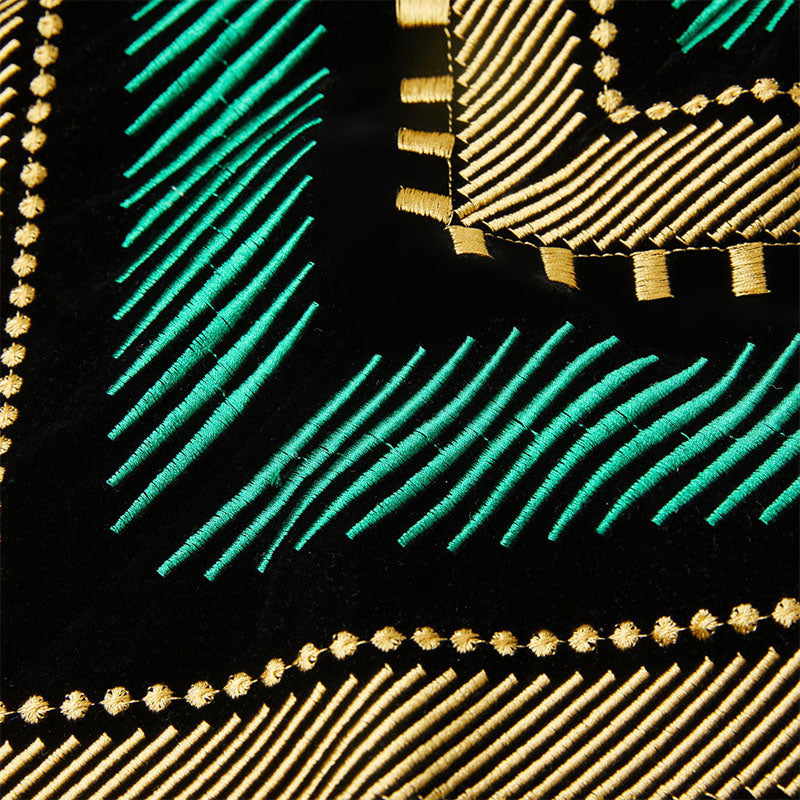green and gold tuxedo details - 5