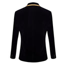 Black Velvet Dinner Jacket back