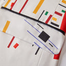 Patchwork Printed Blazer details