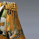 Boy's 3-Piece Suit Embroidered Tuxedo Swallowtail Yellow