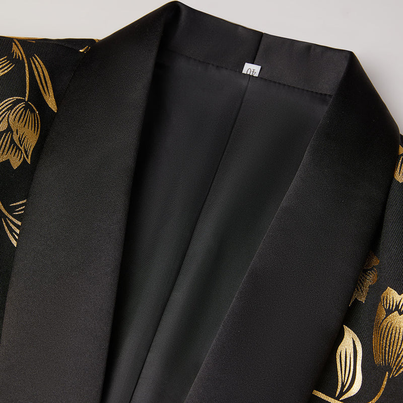 Black Tuxedo Jacket details