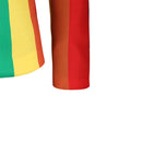 Rainbow Pinsripe Blazer details