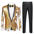 Embroidery Tuxedo Jacket details - 5