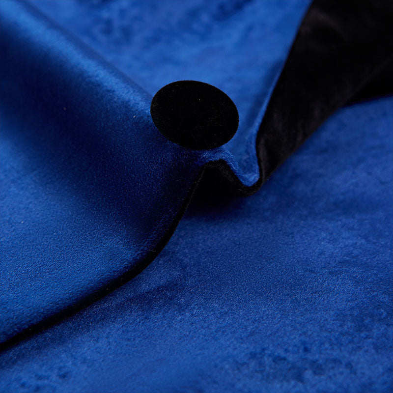 Royal Blue Tuxedo details - 1