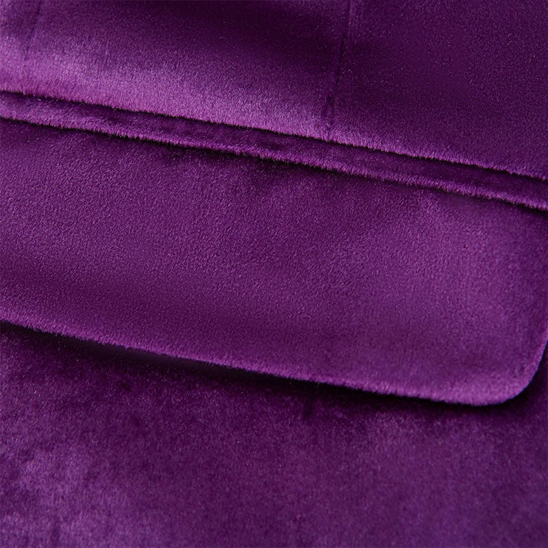 purple tuxedo details