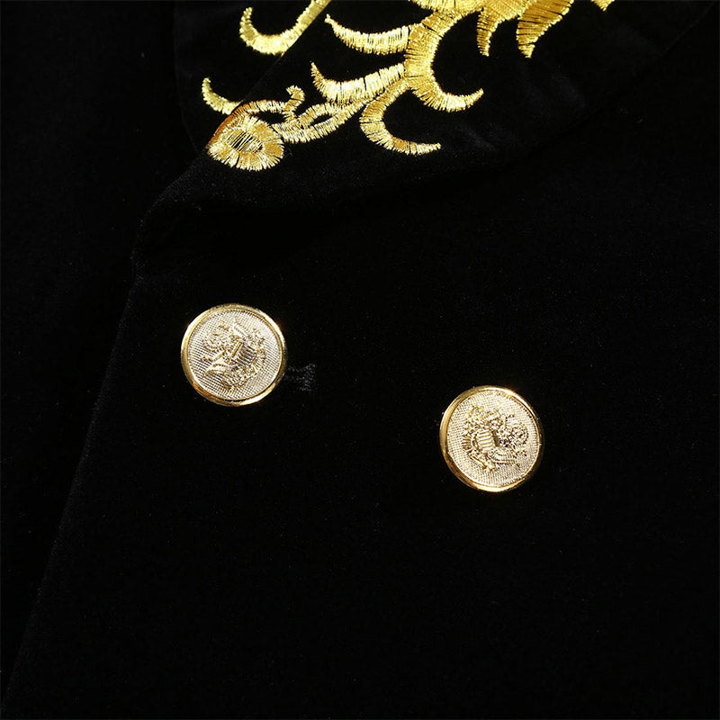 Black Jacket details - 2