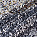 Sequin Tuxedo Jacket Gold Silver details - 2