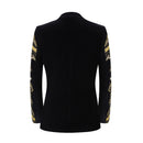 Slim Fit Black Tuxedo back